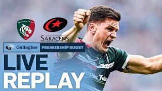 ???? LIVE REPLAY | PREMIERSHIP FINAL 21/22! | Leicester Tigers v Saracens | Gallagher Premiership Ru