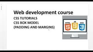 CSS Tutorial: CSS Box Model, Margin and Padding | Web Development Tutorials