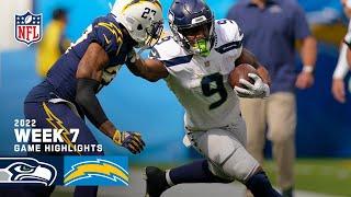 Seattle Seahawks vs. Los Angeles Chargers | 2022 Week 7 Game Highlights