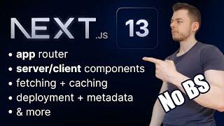 The Most Efficient Next.JS 13.4 Beginner Tutorial (TypeScript)