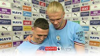 "We're going to get one match ball each!" ???? | Foden & Haaland on Manchester derby win