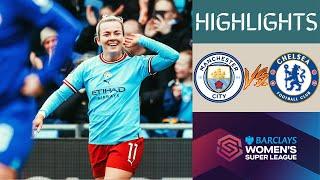 Manchester City vs Chelsea FA Women's Super League Highlights | Match Day 16