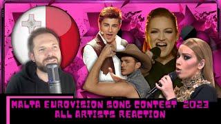 ???????? REACTION ???????? | MALTA EUROVISION SONG CONTEST 2023 | MESC 2023 | EUROVISION 2023