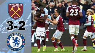 West Ham vs Chelsea 3-2 Premier League Highlights All Goals Matchday 15