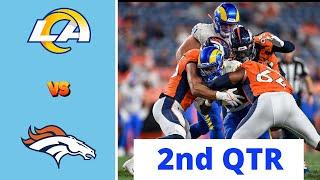 Denver Broncos vs. Los Angeles Rams Full Highlights 2nd QTR | NFL Week 16, 2022