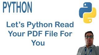 Convert PDF File Text to Audio Speech using Python || Listen to PDF file using Python