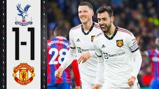 Crystal Palace 1-1 Manchester United | All Goals & Extended Highlights | Premier League