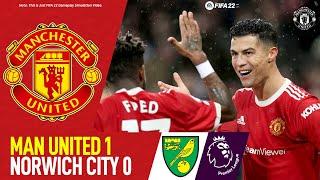 Norwich City vs Manchester United 0-1 | All Goals & Highlights | Premier League 21/22 | Matchday 16