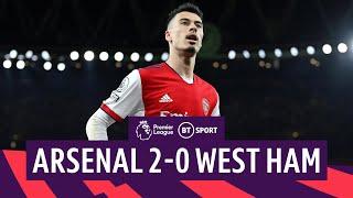 Arsenal vs West Ham (2-0) | Martinelli On Target In Eventful Clash | Premier League Highlights