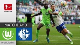 VfL Wolfsburg - FC Schalke 04 0-0 | Highlights | Matchday 3 – Bundesliga 2022/23