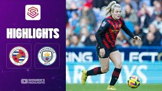 Reading vs Manchester City | Highlights | FA Women's Super League 6-11-2022