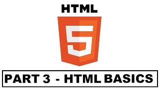 Learn HTML Basics | HTML Full Course - Part 3