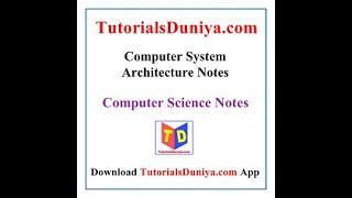 #Computer System Architecture Notes #CSA #Handwritten Complete PDF Download 2022 #shorts #short