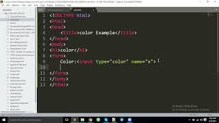 HTML Color box | Learn HTML part 26 | HTML Tutorial For Beginners | Web Using HTML