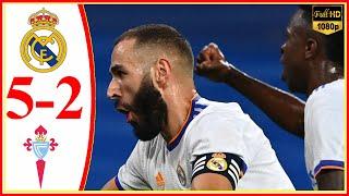 Real Madrid vs Celta Vigo 5−2 - Extеndеd Hіghlіghts & All Gоals 2021 HD