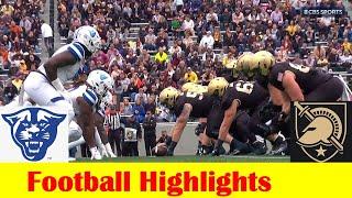 Georgia State vs Army Football Game Highlights 10 1 2022