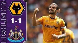 Wolves vs Newcastle 1-1 Highlights | Premier League 2022/23