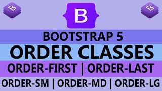 38 - Order Classes In Bootstrap 5 - Bootstrap Order Columns - Bootstrap 5 Tutorial - (Hindi / Urdu)