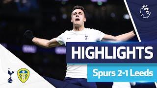 Reguilon scores first ever Spurs goal | HIGHLIGHTS | Spurs 2-1 Leeds