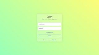 How to Create a Login Form with Bootstrap 5  Step by Step Tutorial #html #css