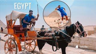 Egypt ???????? Visiting the Pyramids |  የግብፅን ፒራሚድ ጎበኘሁ