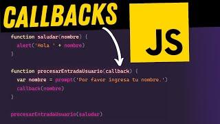 ???? ¿Qué es un callback en JavaScript? Tutorial desde cero