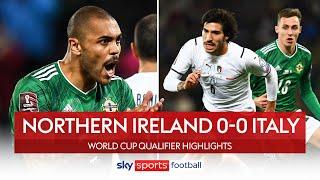 Northern Ireland condemn Italy to play-offs! | N.Ireland 0-0 Italy | World Cup Qualifier Highlights