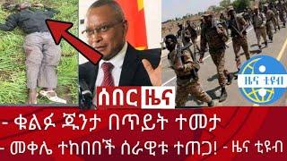 ሰበር ዜና፡ ቁልፉ ጁንታ በጥይት ተመታ-ነፍስ ይማር|መቀሌ ተከበበች ሰራዊቱ ተጠጋ!|Zena tube | Abel birhanu | Zehabesha | Ethiopia