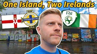 ???????????????? CIVIL WAR, PEACE WALLS & FOOTBALL - The confusing world of Irish/Northern Irish foo