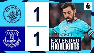 Extended Highlights | Man City 1-1 Everton | Haaland scores in final game of 2022