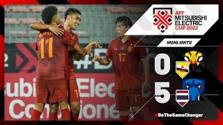 Brunei DS 0-5 Thailand (AFF Mitsubishi Electric Cup 2022: Group Stage)