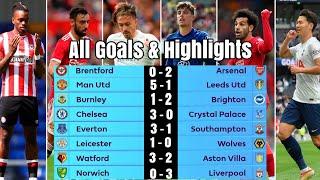 All English Premier League Today Matches Highlights & Goal