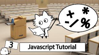 Ep3 Arithmetic Operators | Javascript Tutorial for Beginners