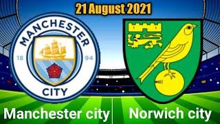 Manchester City vs Norwich City Live Match Score