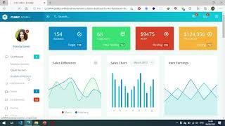 Template Dashboard Admin With Bootstrap | Cubic Theme ( Free Source Code )