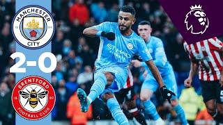 CITY EXTEND LEAD AT THE TOP | City 2-0 Brentford | Mahrez & De Bruyne goals! | Highlights