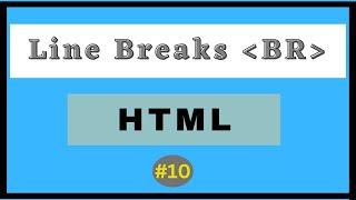 Line Breaks in HTML | Hindi |