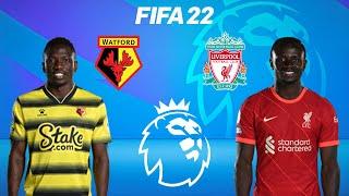 FIFA 22 | Watford vs Liverpool - 2021/22 English Premier League - Full Match & Gameplay