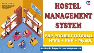 Hostel Management System in PHP & MySQL - Room Management System Project with SourceCode Harisystems