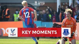 Crystal Palace v Everton | Key Moments | Quarter-Finals | Emirates FA Cup 2021-22