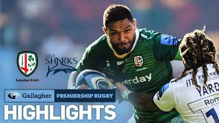 London Irish v Sale - HIGHLIGHTS | INCREDIBLE Late Drama! | Gallagher Premiership 2021/22