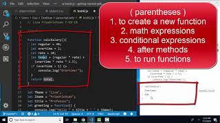 javascript.info 4.1 The Modern JavaScript Tutorial: Syntax review