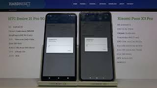 Geekbench 5 GPU OpenCL on HTC Desire 21 Pro 5G vs POCO X3 Pro – Benchmark GPU Test