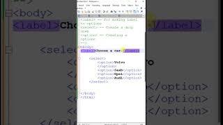 How to create drop down options in HTML | Tech Tutorial | Praveen Kumar