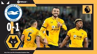 Brighton vs Wolves 0-1 | All Goals & Highlights | Premier League 2021/22 | Matchday 17