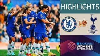 Chelsea vs Tottenham FA Women's Super League Highlights | Match Day 8