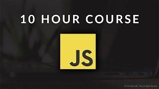 Learn JavaScript in 10 Hours (with live coding)