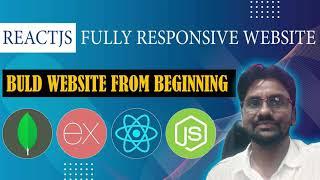 React Js Complete Website | Fully Responsive website using React Router and  Outlet. Easy to Learn