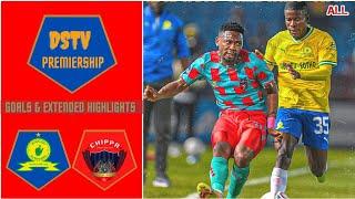 MAMELODI SUNDOWNS VS TS GALAXY Goals & Extended Highlights| DStv Premiership