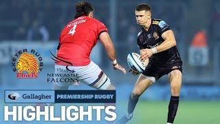 Exeter v Newcastle - HIGHLIGHTS | Late Penalty Seals Win | Gallagher Premiership 2021/22